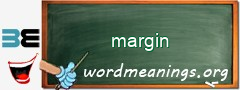 WordMeaning blackboard for margin